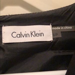 Calvin Klein 6P Little Black Dress NWOT